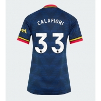 Arsenal Riccardo Calafiori #33 Bortatröja Dam 2026-27 Kortärmad